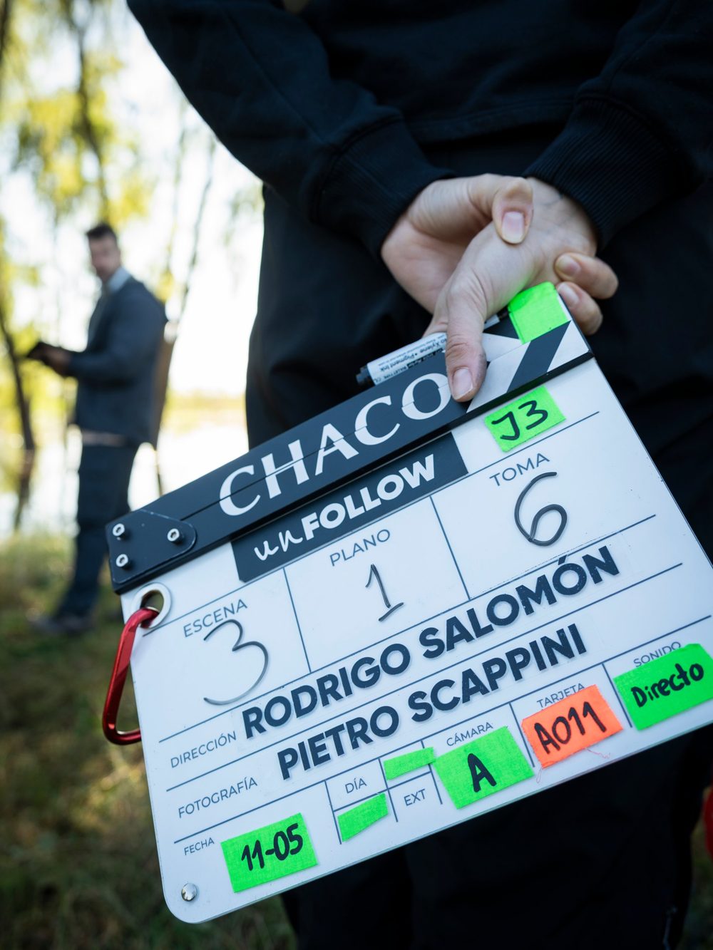 Claqueta de UNFOLLOW, escena 3